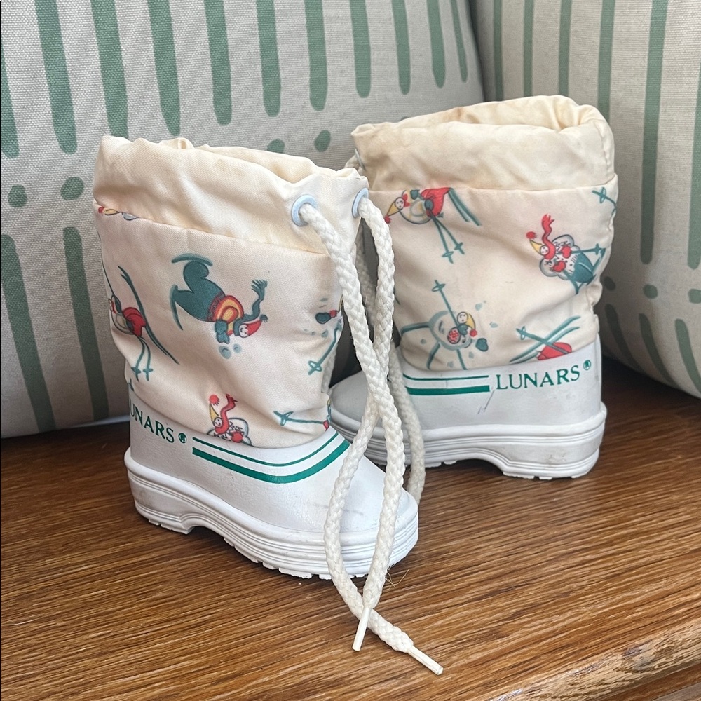 Vintage Maple Leaf Shoe Lunar Boots for Baby
